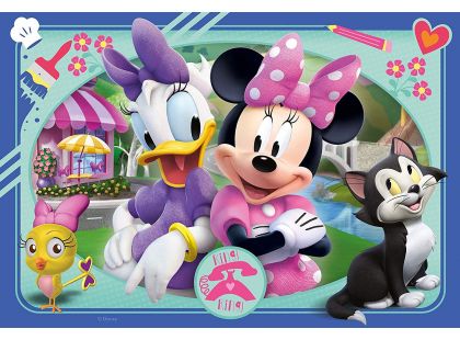 Ravensburger Puzzle 86108 Disney Minnie Šťastní pomocníci 35 dílků