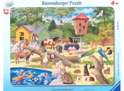 Ravensburger Puzzle Dětská zoo 47 dílků