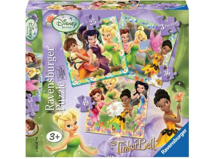 Ravensburger Puzzle Disney Fairies Zvonilka 3v1