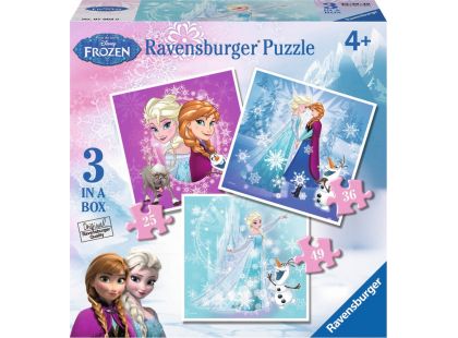 Ravensburger Puzzle Disney Ledové království 3v1