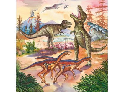 Ravensburger Puzzle Fascinující dinosauři 3x 49 dílků