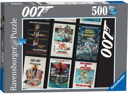 Ravensburger Puzzle James Bond 007 Retro 500 dílků
