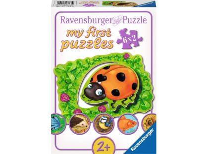 Ravensburger puzzle Kde žijí zvířata 6x2 dílků