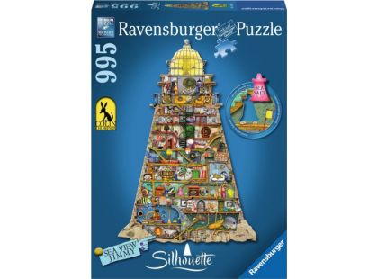 Ravensburger puzzle Maják 995 dílků