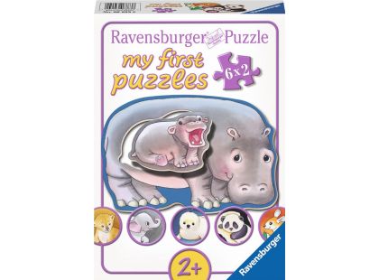 Ravensburger puzzle Mláďata 6x2 dílků