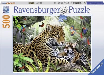 Ravensburger Puzzle Mládě jaguára 500 dílků
