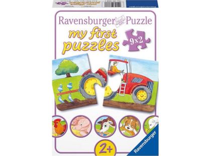 Ravensburger puzzle Na statku 9x2 dílků
