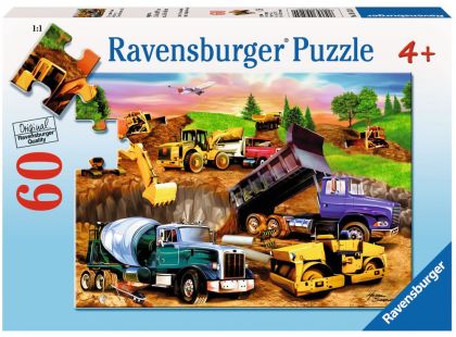Ravensburger Puzzle Na stavbě 60 dílků