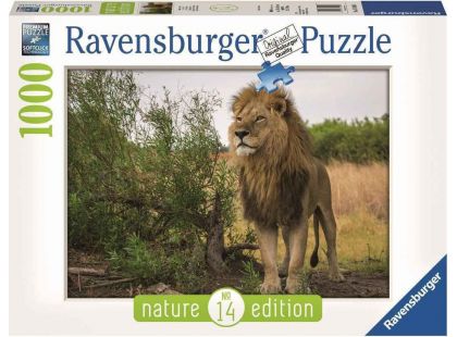 Ravensburger puzzle Nature Edice 151608 Hrdí lvi 1000 dílků