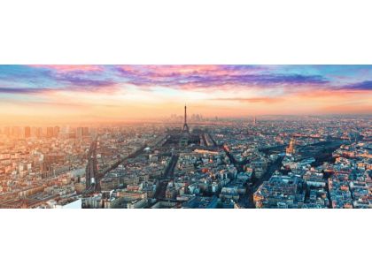 Ravensburger Puzzle Panorama 150892 Dawn v Paříži 1000 dílků