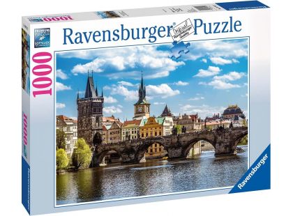 Ravensburger Puzzle Pohled na Karlův most 1000 dílků
