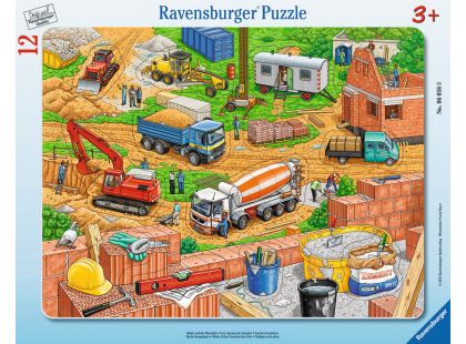 Ravensburger puzzle Práce na staveništi 12 dílků