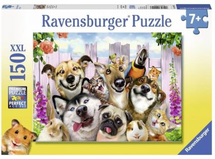 Ravensburger Puzzle Premium 100453 Blázniví mazlíčci 150 XXL dílků