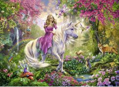 Ravensburger Puzzle Premium Magická jízda 100 XXL dílků