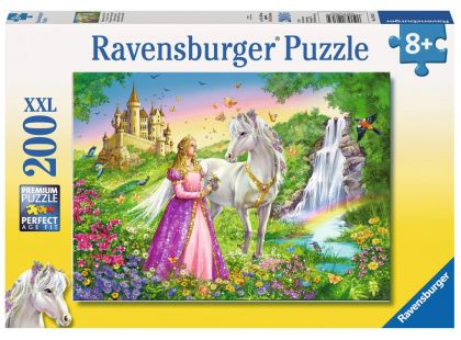 Ravensburger Puzzle Premium Princezna s koněm 200 XXL dílků