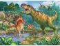 Ravensburger Puzzle Premium Svět dinosaurů 100XXL dílků + Coloring Booklet 2
