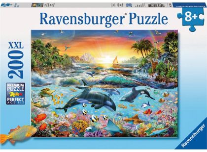 Ravensburger Puzzle Ráj kosatek 200XXL dílků