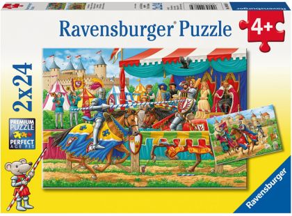 Ravensburger puzzle S rytíři 24 dílků