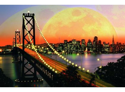 Ravensburger Puzzle San Francisco v noci 3000 dílků