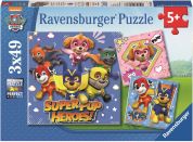 Ravensburger Puzzle Tlapková patrola 3 x 49 dílků