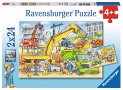Ravensburger Puzzle Tvrdá práce 2 x 24 dílků