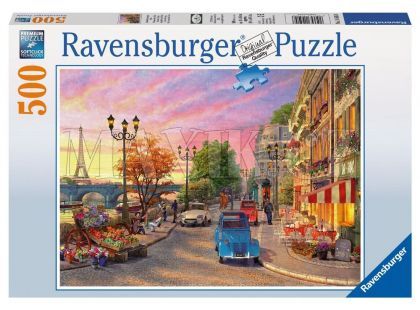 Ravensburger Puzzle Večer v Paříži  500 dílků