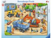 Ravensburger Puzzle Velká konstrukční vozidla 40 dílků