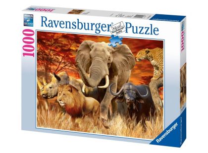 Ravensburger Puzzle Velká pětka 1000 dílků