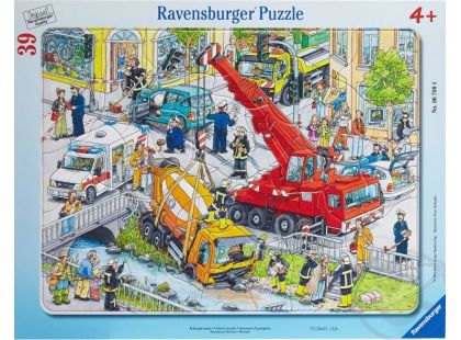 Ravensburger Puzzle Záchranné nasazení 39 dílků