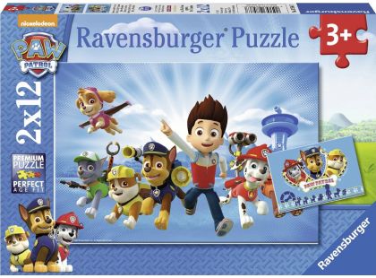 Ravensburger Ryder a Tlapkova Patrola Puzzle 2x12 dílků