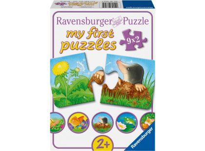 Ravensburger Zvířata na zahradě 9x2 dílků