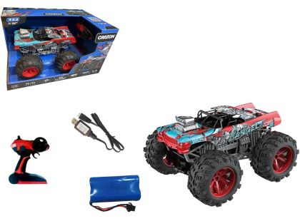 RC 1 : 12 auto 2,4 GHz Patfoot červené