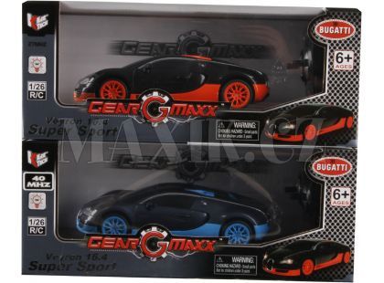 RC Auto Bugatti 16.4 Super Sport 1:26 - Červená