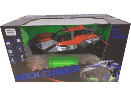 RC auto Rock Climber červené