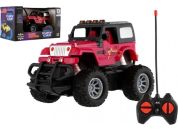 RC auto terénní 14 cm 27MHz červené