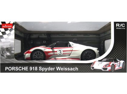 RC auto 1 : 14 Porsche 918 Spyder Performance bílé