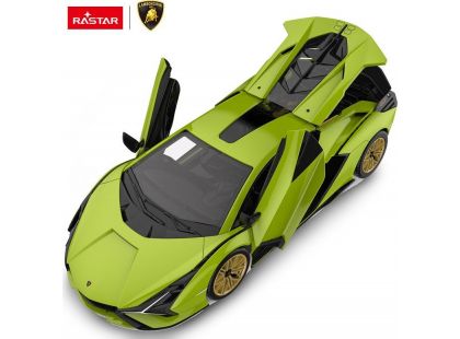 Epee Stavebnice RC auto 1 : 18 Lamborghini Sian zelený 64 dílků