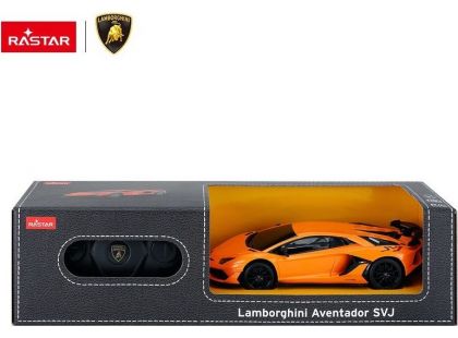 RC auto 1 : 24 Lamborghini Aventador SVJ oranžový