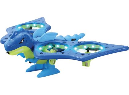 RC Dron dinosaurus V48 modrý
