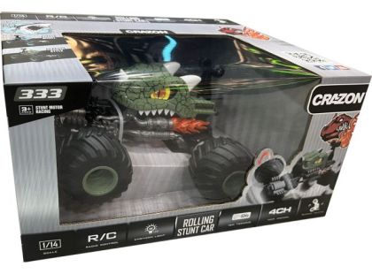 RC kaskadérské auto zelené 1 : 16