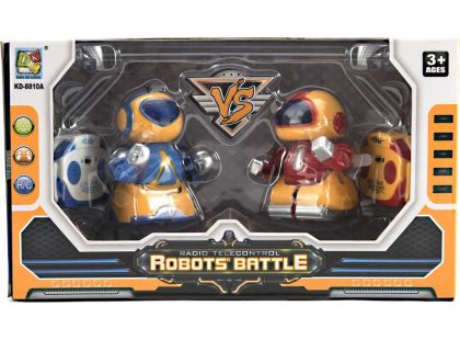 RC Mini roboti bojovníci 2ks