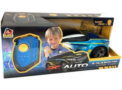 RC policejní auto s vysílačkou