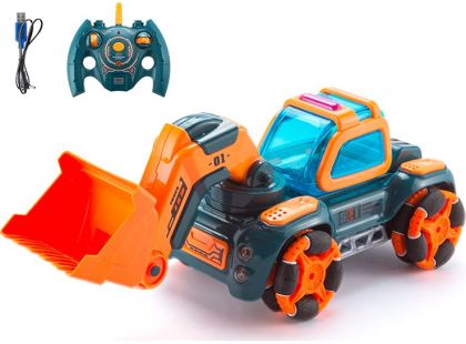 RC stavební auto 1 : 16 se třemi nástavci - Poškozený obal