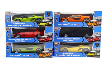 RC závodní auto 1:16 Mclaren 570S oranžové