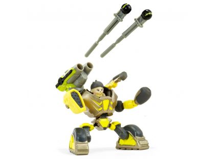 Ready2robot Build, Swap, Battle hnědo-žlutý Mongo