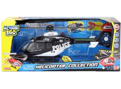 Realtoy Helikoptéra se světlem a zvukem - Policie