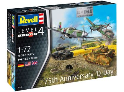 Revell Gift-Set 03352 75 Years D-Day Set 1:72