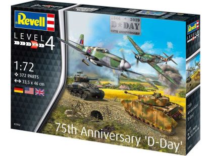 Revell Gift-Set 03352 75 Years D-Day Set 1:72