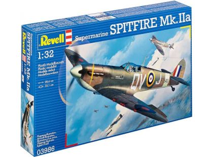 Revell Plastic ModelKit letadlo 03986 - Spitfire Mk II (1 : 32)