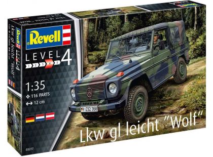 Revell Plastic ModelKit military 03277 Lkw gl leicht Wolf 1:35